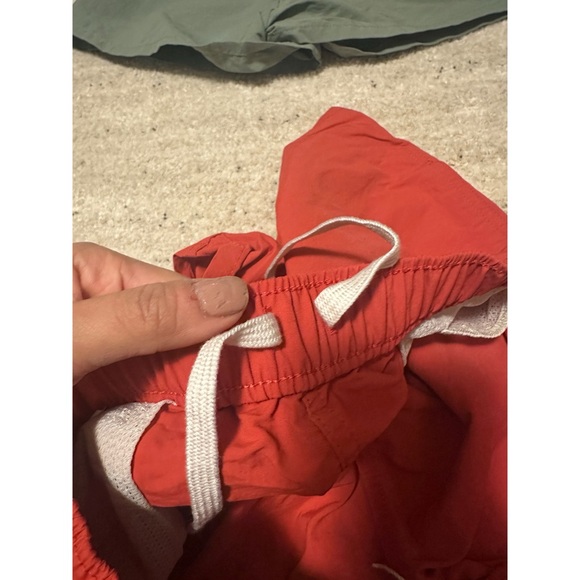 Two Patagonia Green and Orange Shorts - Picture 6 of 9